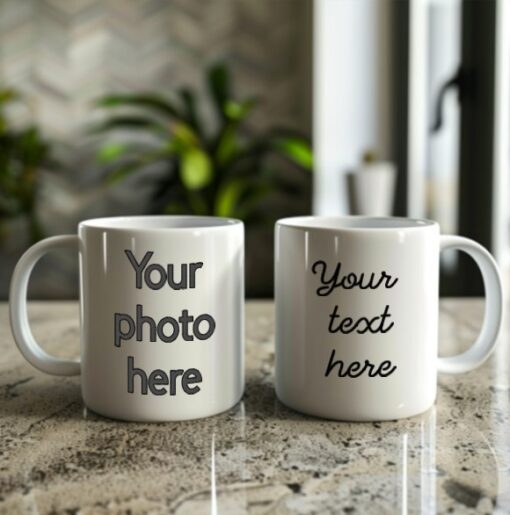 Photo-Text Combo Double-sided Mug - Image 42