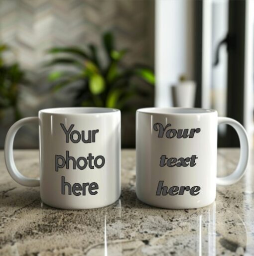 Photo-Text Combo Double-sided Mug - Image 39