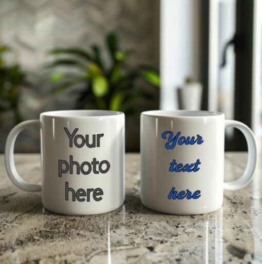 Photo-Text Combo Double-sided Mug - Image 37