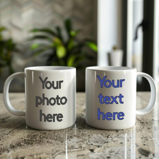 Photo-Text Combo Double-sided Mug - Image 36