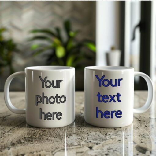 Photo-Text Combo Double-sided Mug - Image 33