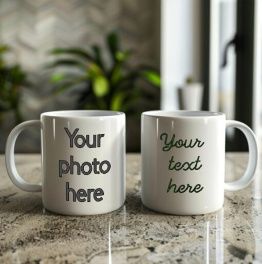 Photo-Text Combo Double-sided Mug - Image 31