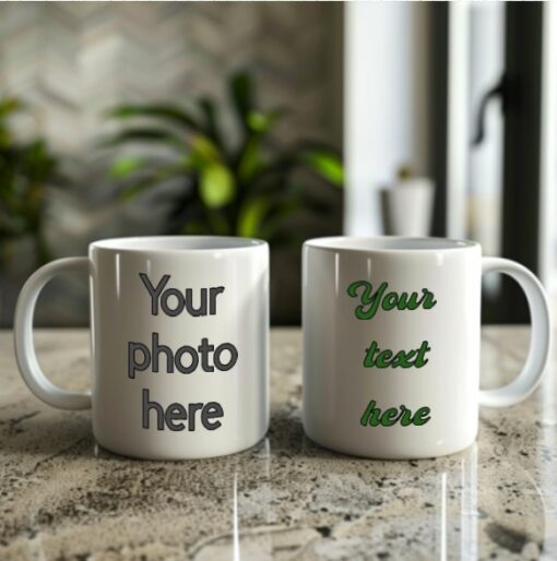 Photo-Text Combo Double-sided Mug - Image 30