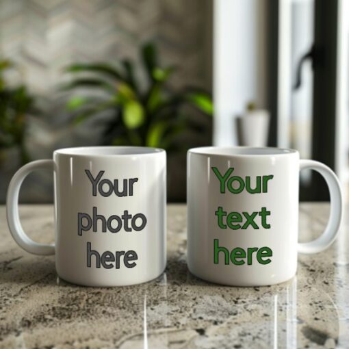 Photo-Text Combo Double-sided Mug - Image 29