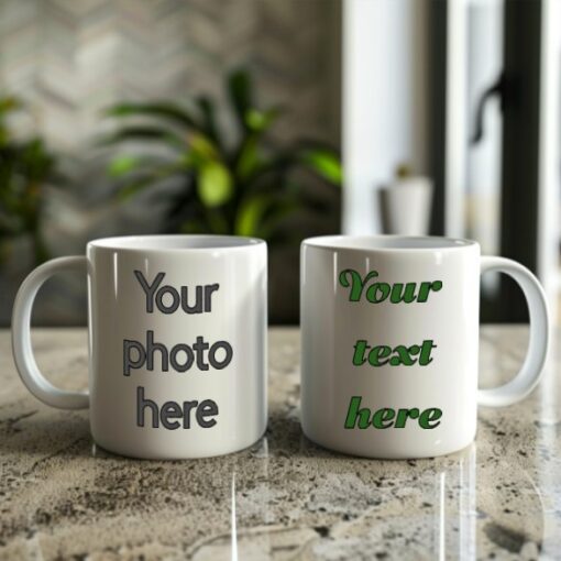 Photo-Text Combo Double-sided Mug - Image 28