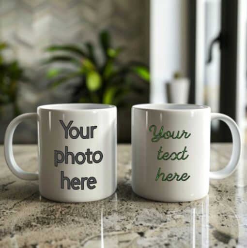 Photo-Text Combo Double-sided Mug - Image 27