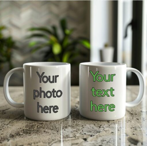 Photo-Text Combo Double-sided Mug - Image 25