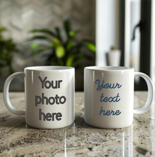 Photo-Text Combo Double-sided Mug - Image 23