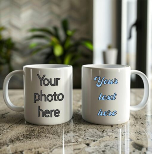 Photo-Text Combo Double-sided Mug - Image 22