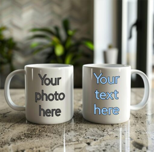 Photo-Text Combo Double-sided Mug - Image 21