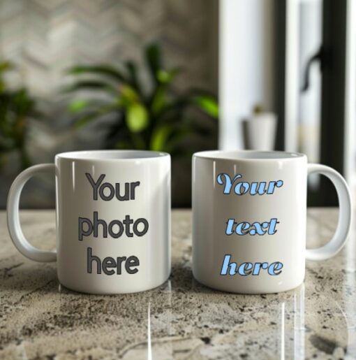 Photo-Text Combo Double-sided Mug - Image 20