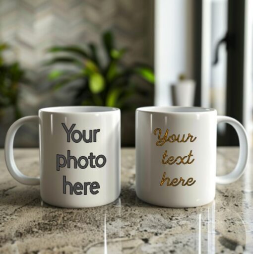 Photo-Text Combo Double-sided Mug - Image 19