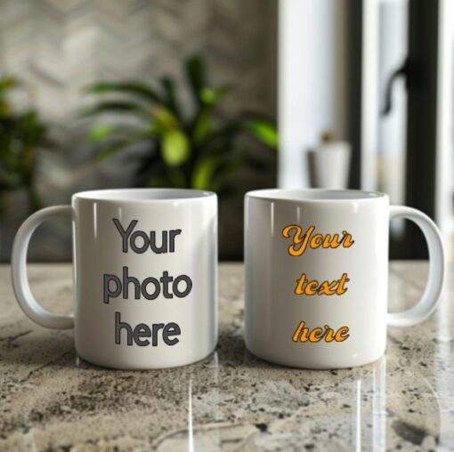 Photo-Text Combo Double-sided Mug - Image 18