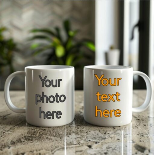 Photo-Text Combo Double-sided Mug - Image 17