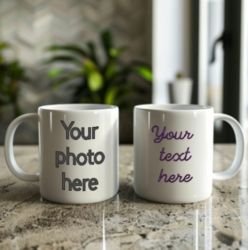 Photo-Text Combo Double-sided Mug - Image 11