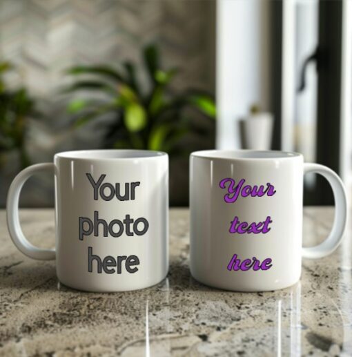 Photo-Text Combo Double-sided Mug - Image 10