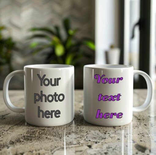 Photo-Text Combo Double-sided Mug - Image 8