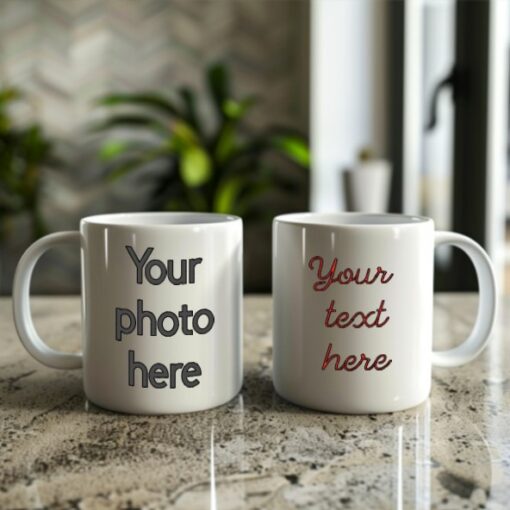 Photo-Text Combo Double-sided Mug - Image 7