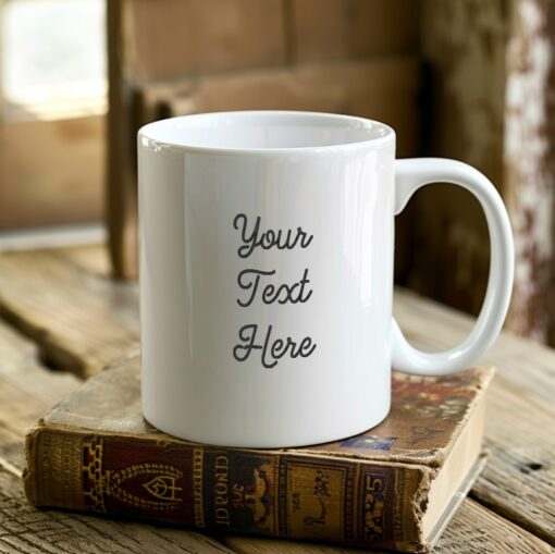 Personalized Text Single-sided Mug - Image 21