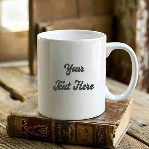 Personalized Text Single-sided Mug - Image 20