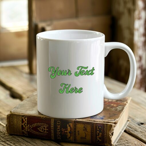 Personalized Text Single-sided Mug - Image 15