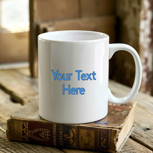 Personalized Text Single-sided Mug - Image 11