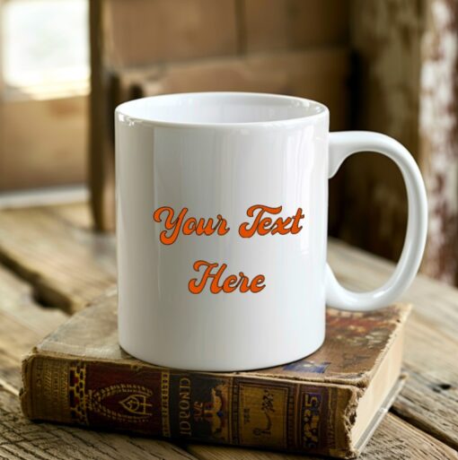 Personalized Text Single-sided Mug - Image 3