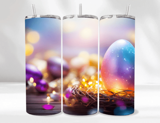 "3D Enchanted Iridescent Egg" Tumbler