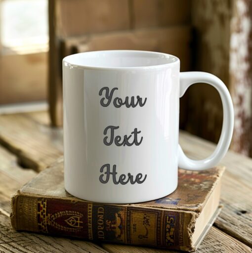 Personalized Text Single-sided Mug - Image 55