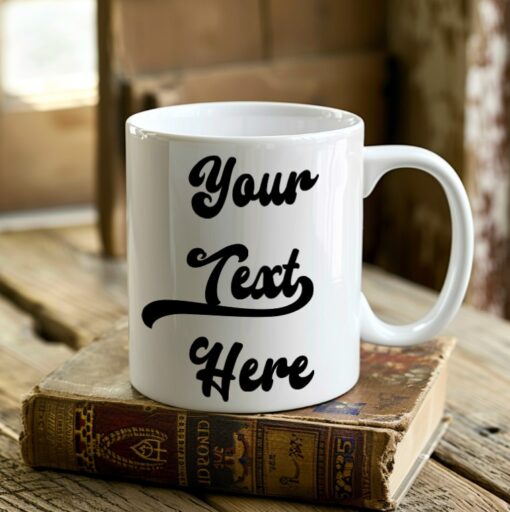 Personalized Text Single-sided Mug - Image 52