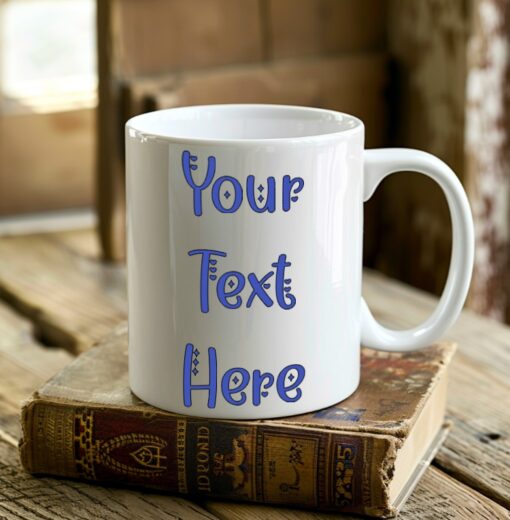 Personalized Text Single-sided Mug - Image 49