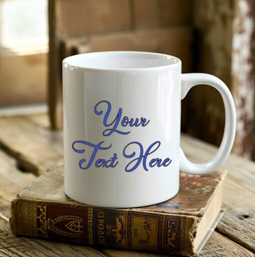 Personalized Text Single-sided Mug - Image 48