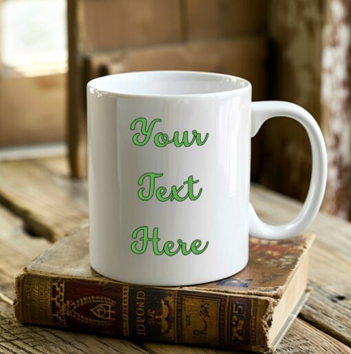 Personalized Text Single-sided Mug - Image 45