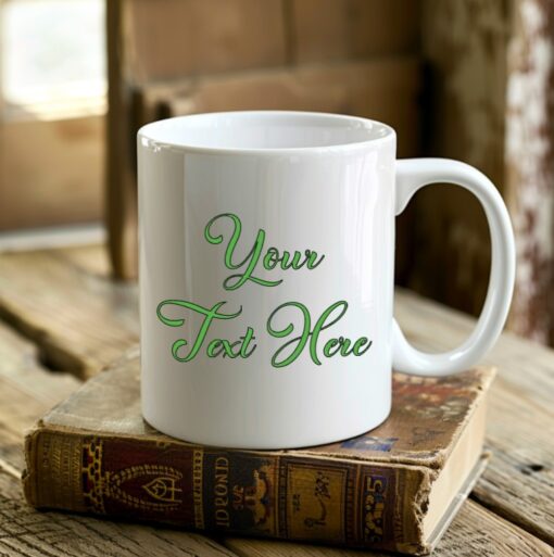 Personalized Text Single-sided Mug - Image 43