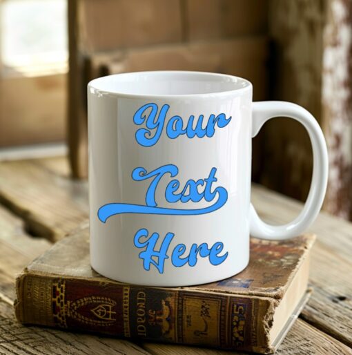 Personalized Text Single-sided Mug - Image 37