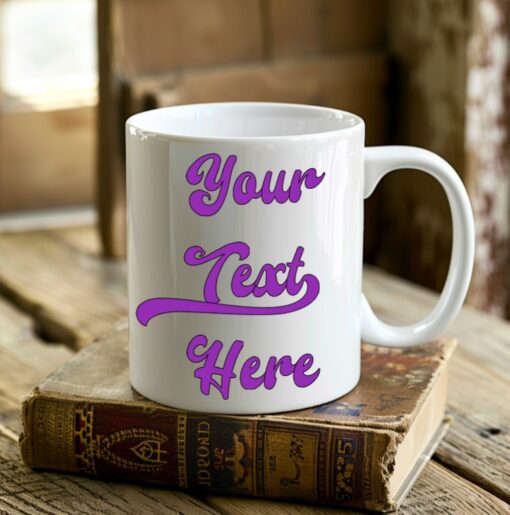 Personalized Text Single-sided Mug - Image 57