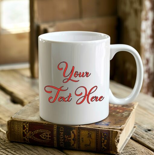 Personalized Text Single-sided Mug - Image 24