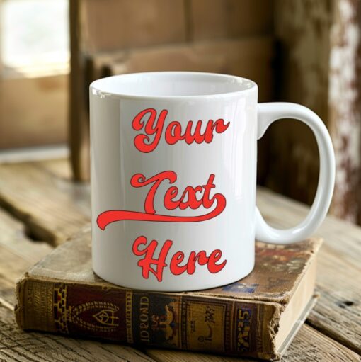 Personalized Text Single-sided Mug - Image 23