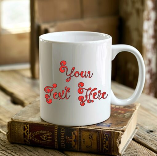 Personalized Text Single-sided Mug - Image 22